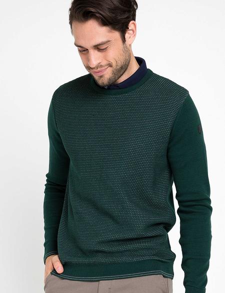 Yeşil Triko Kazak - 50174897083