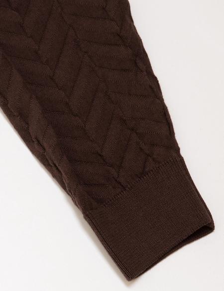 Kahverengi Triko Kazak - 50174902001