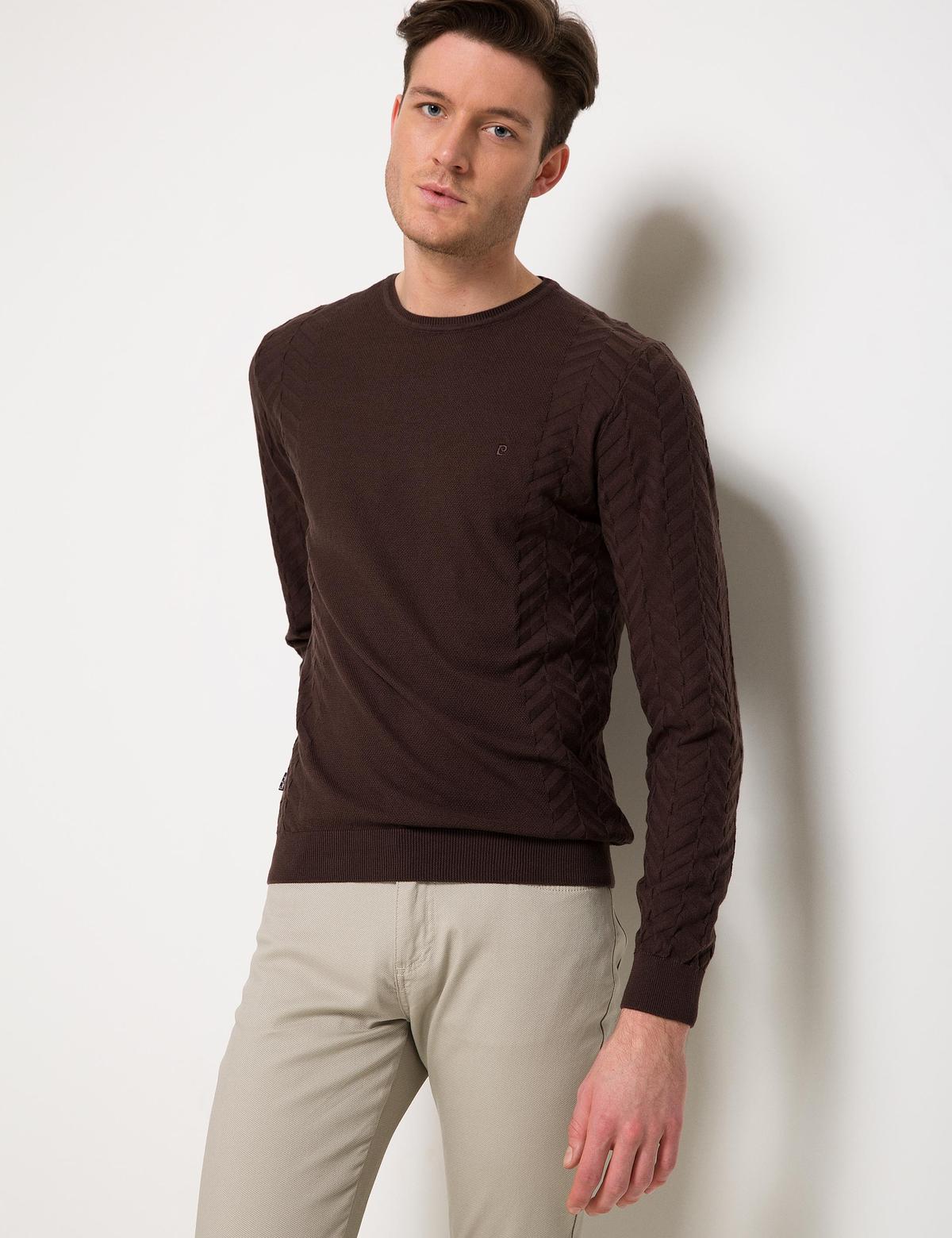 Kahverengi Triko Kazak