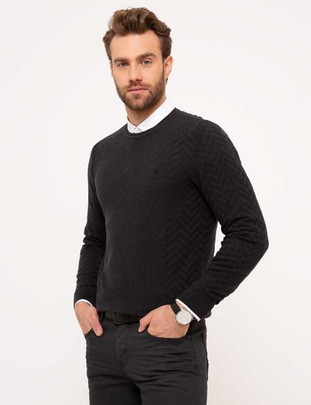 Gri Triko Kazak - 50174902053