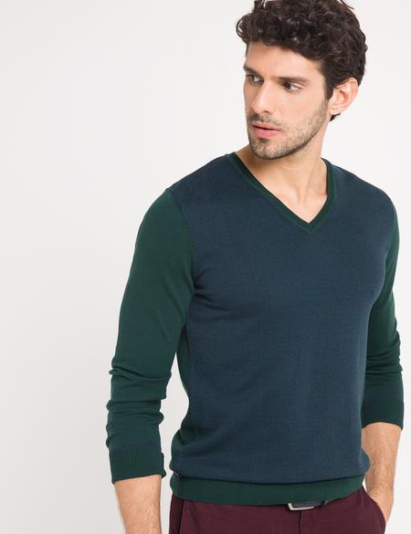 Yeşil Triko Kazak - 50174915072