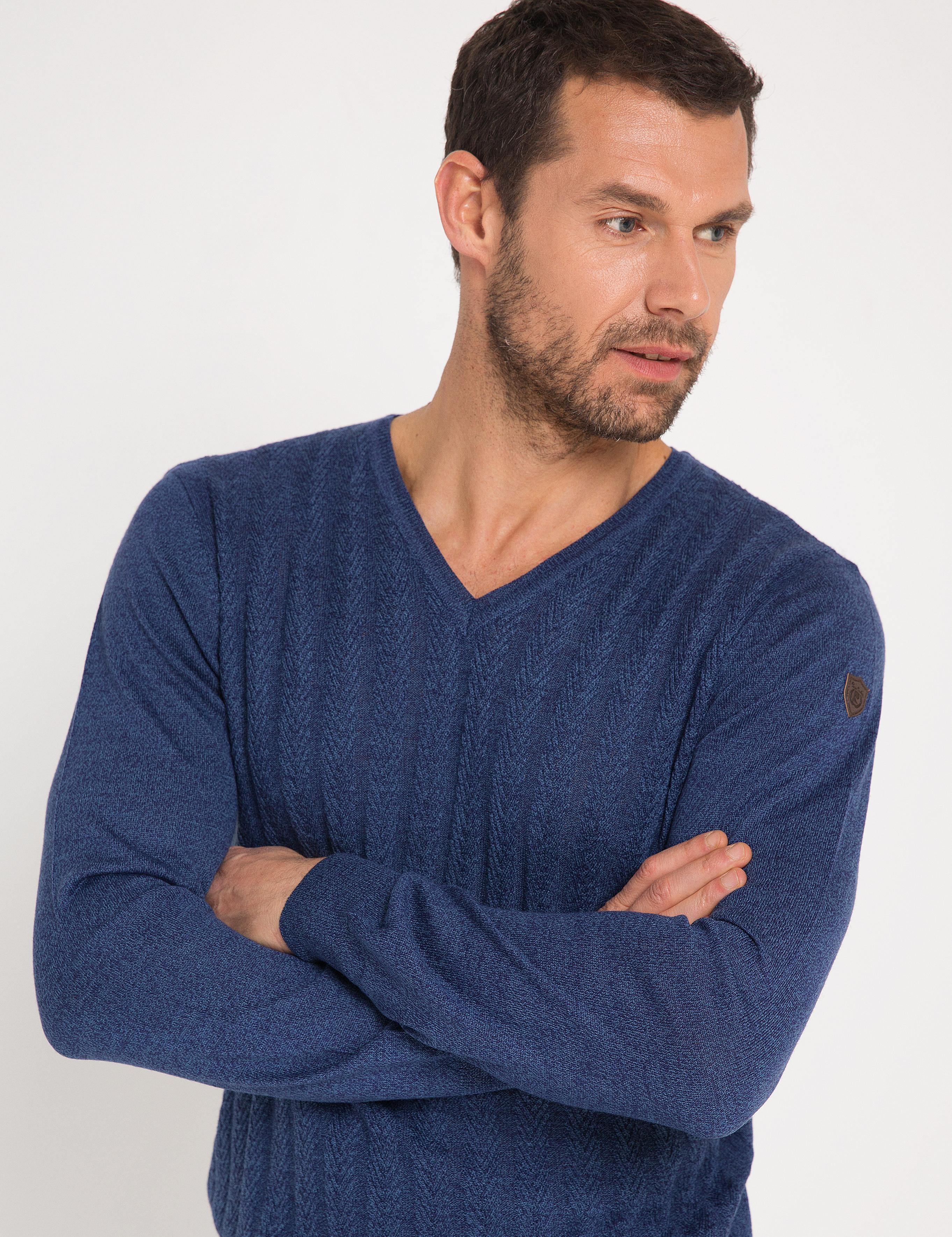 Lacivert Triko Kazak