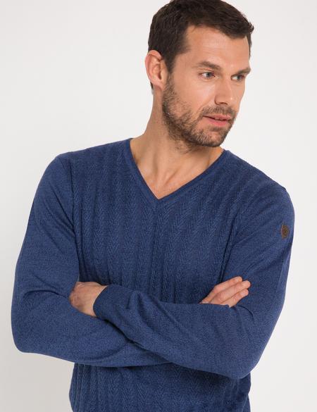 Lacivert Triko Kazak - 50174939067