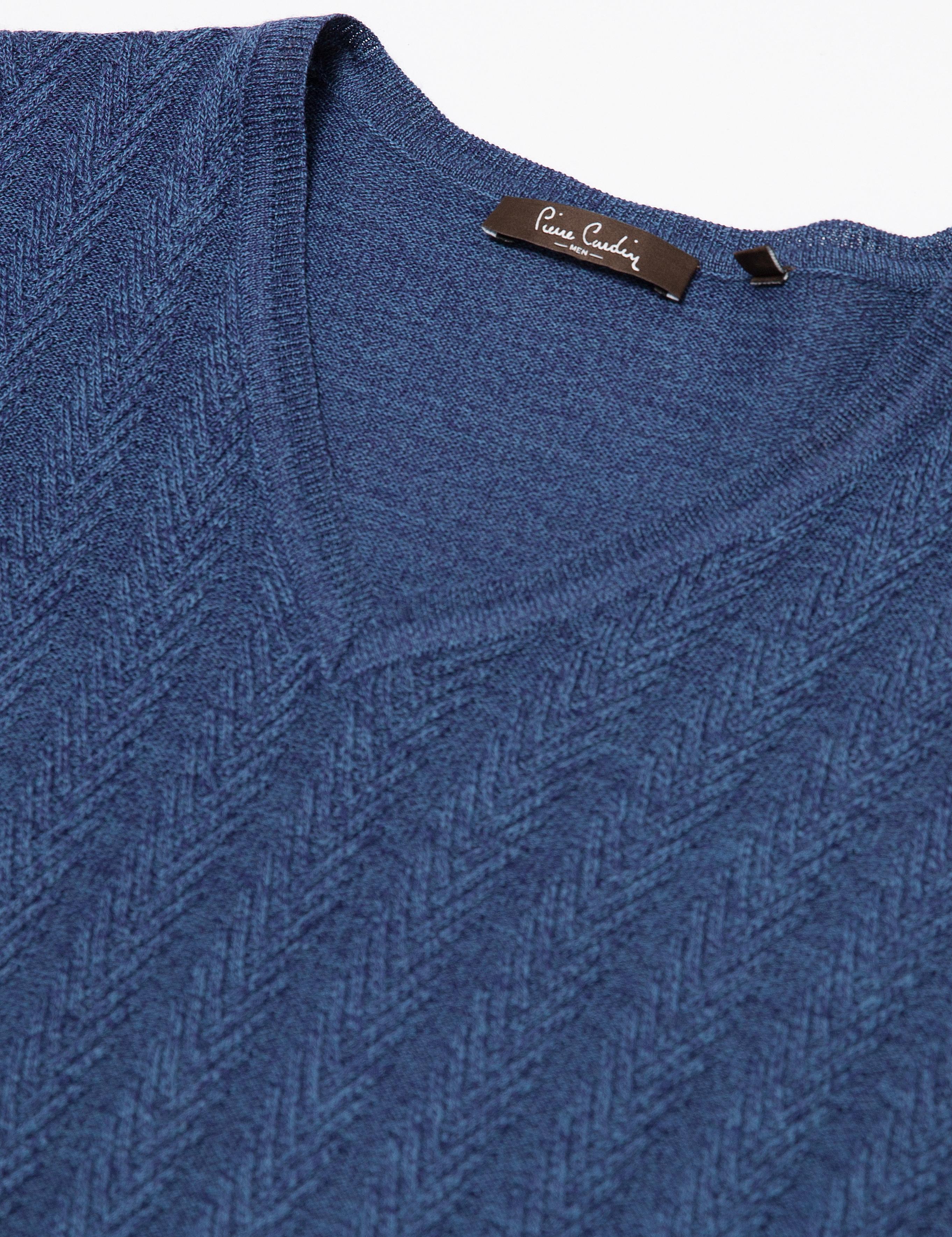 Lacivert Triko Kazak