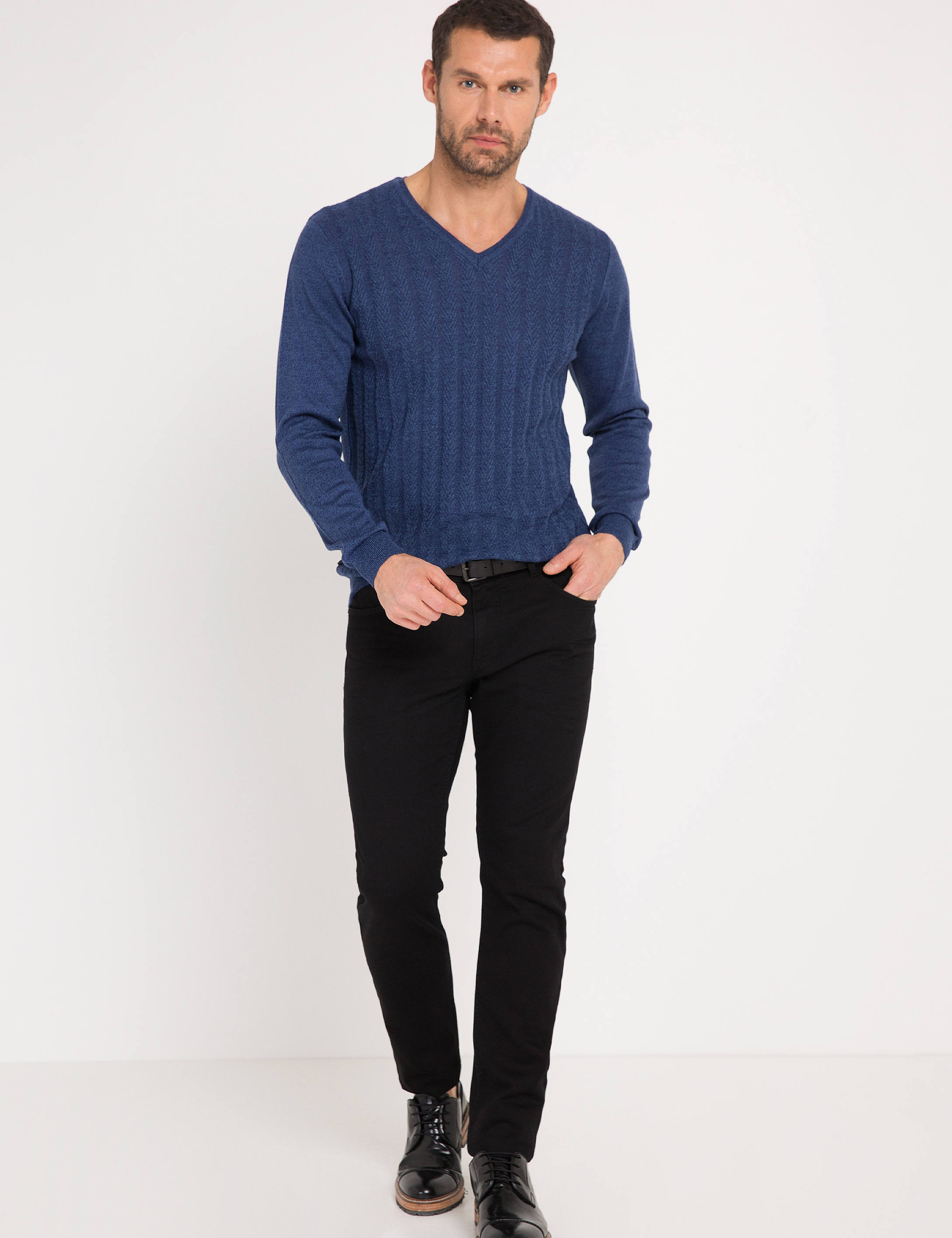 Lacivert Triko Kazak - 50174939067