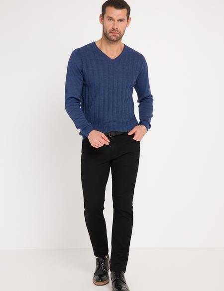 Lacivert Triko Kazak - 50174939067