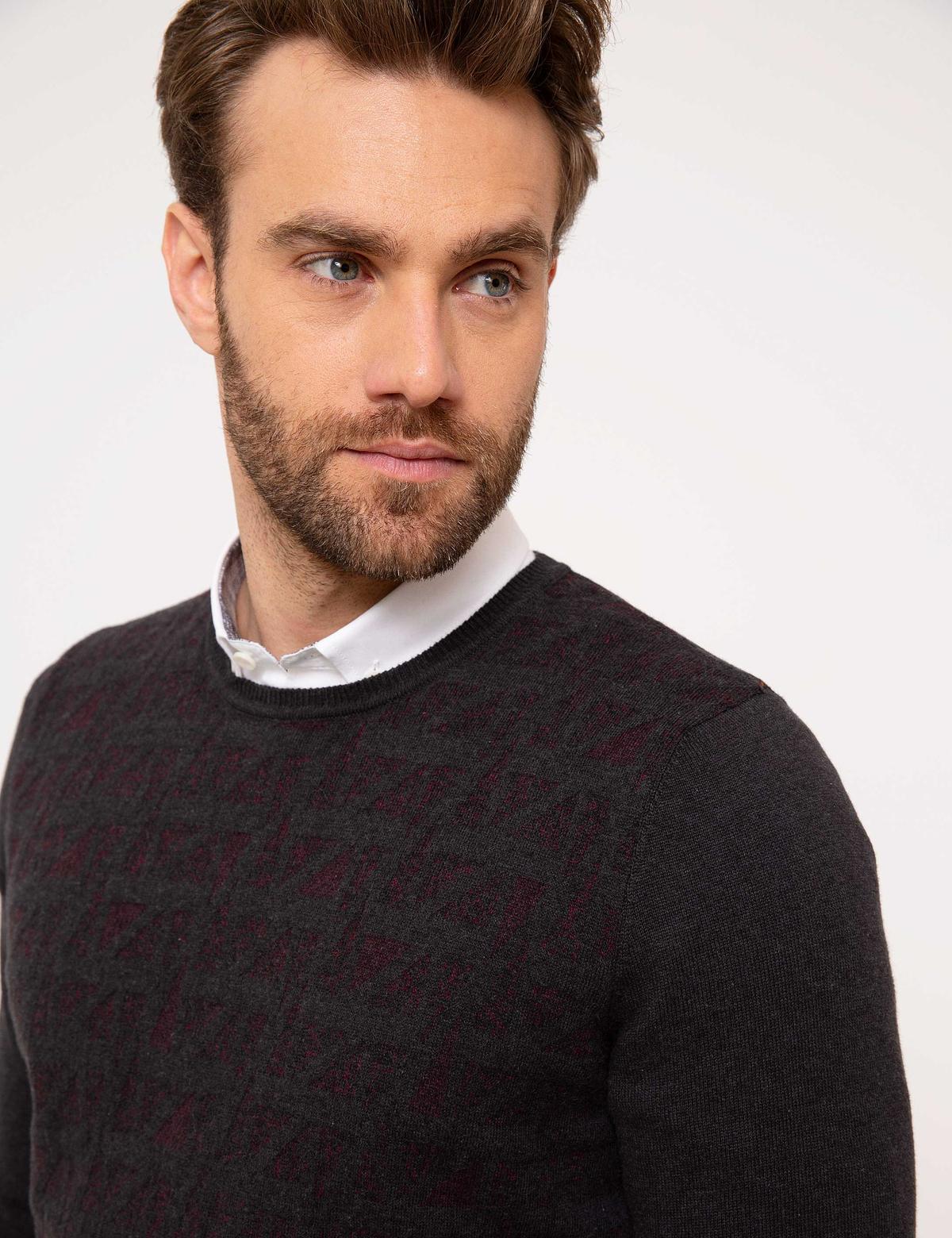 Gri Triko Kazak - 50174939073