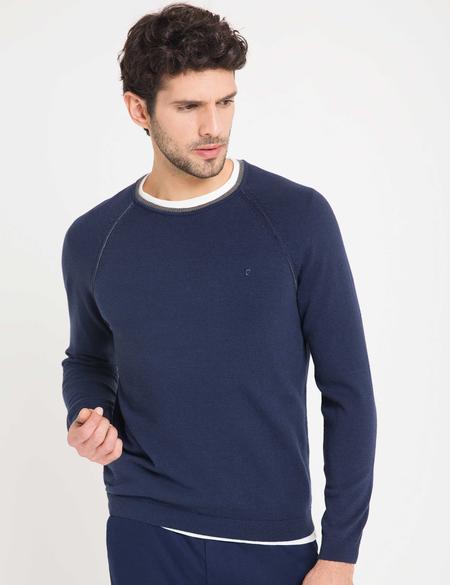 Lacivert Triko Kazak - 50174945052