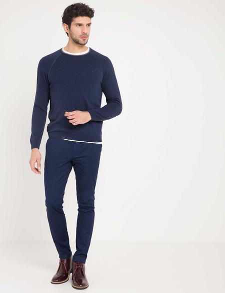 Lacivert Triko Kazak - 50174945052