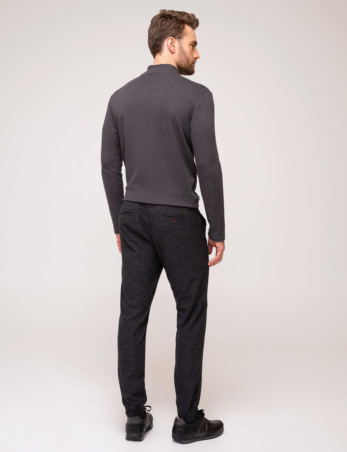 Siyah Slim Fit Chino Pantolon - 50175141036