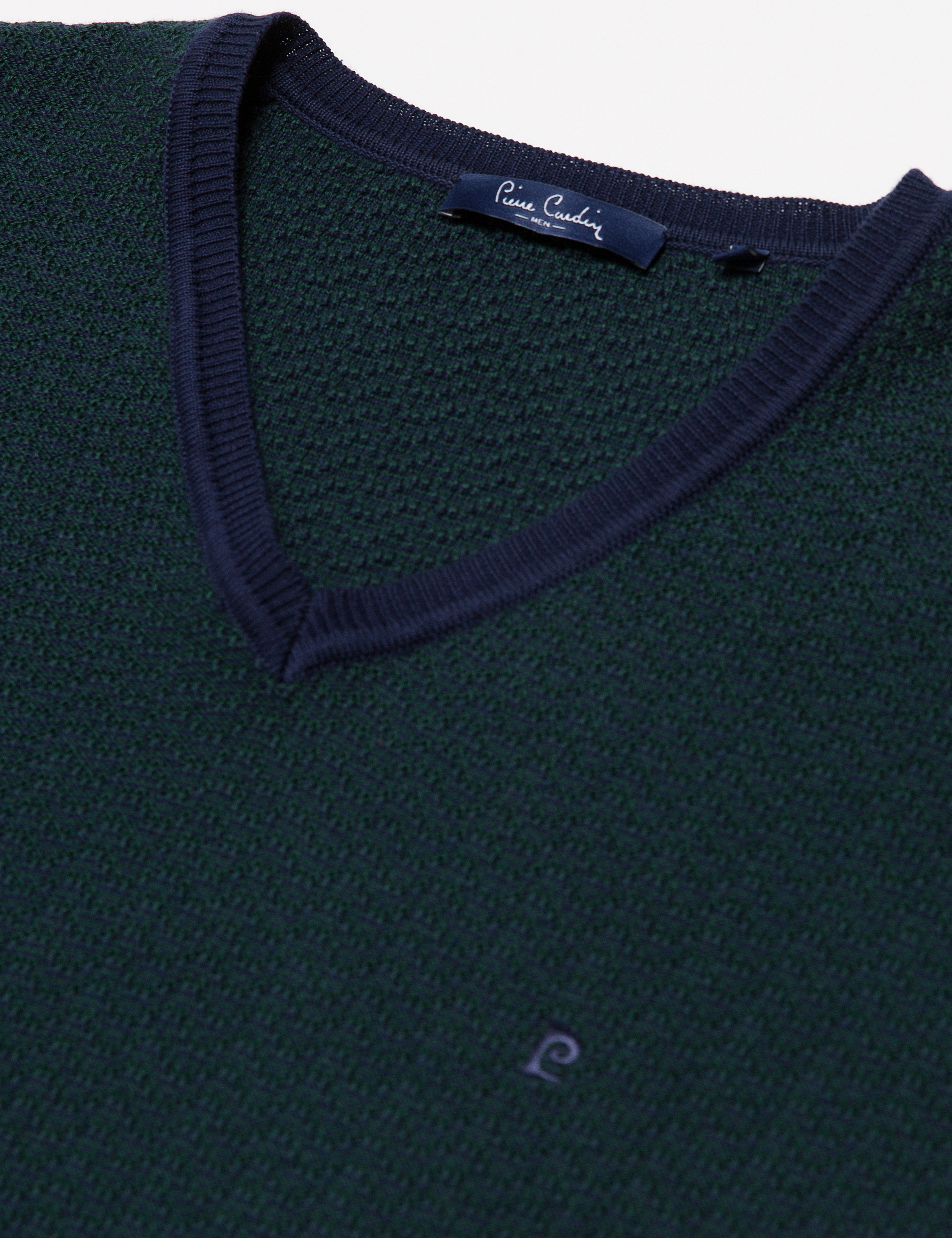 Yeşil Slim Fit Triko Kazak