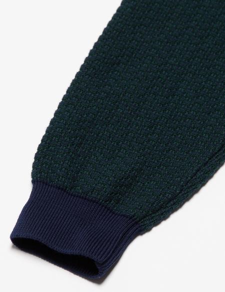 Yeşil Slim Fit Triko Kazak - 50175313043