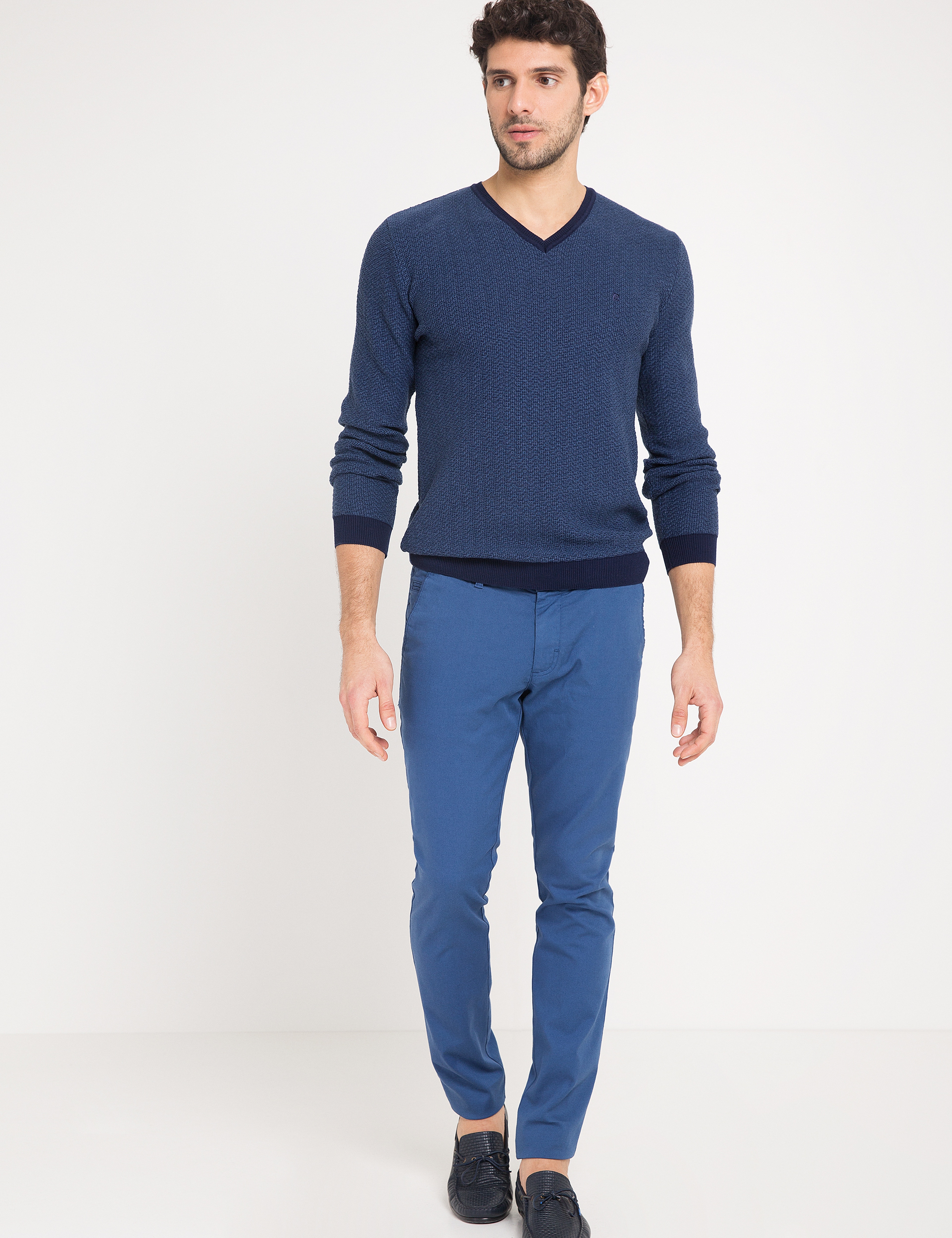 Mavi Slim Fit Triko Kazak - Image 2