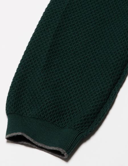 Yeşil Slim Fit Triko Kazak - 50175317063