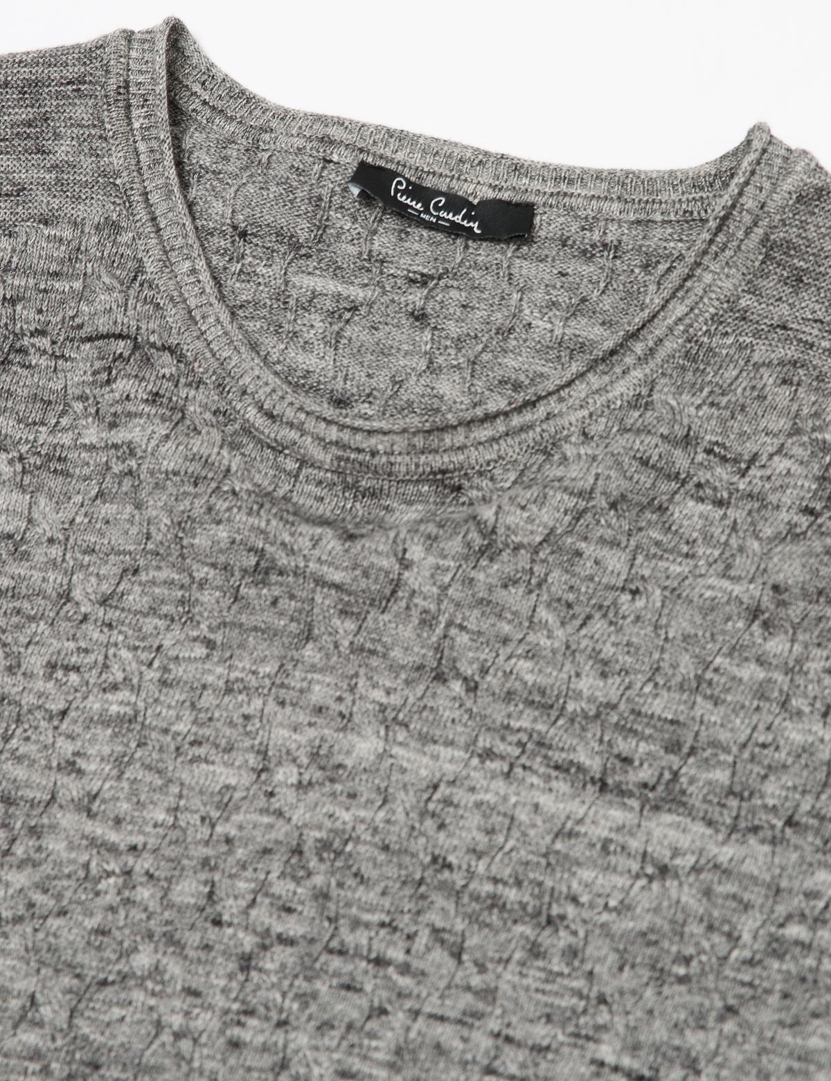 Gri Triko Kazak - 50175324055