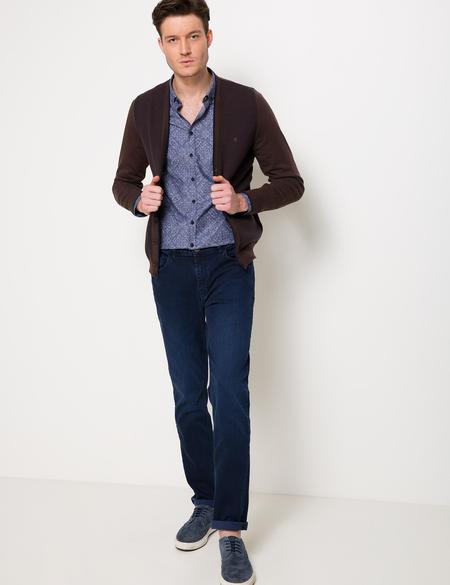 Kahverengi Triko Hırka - 50175328001