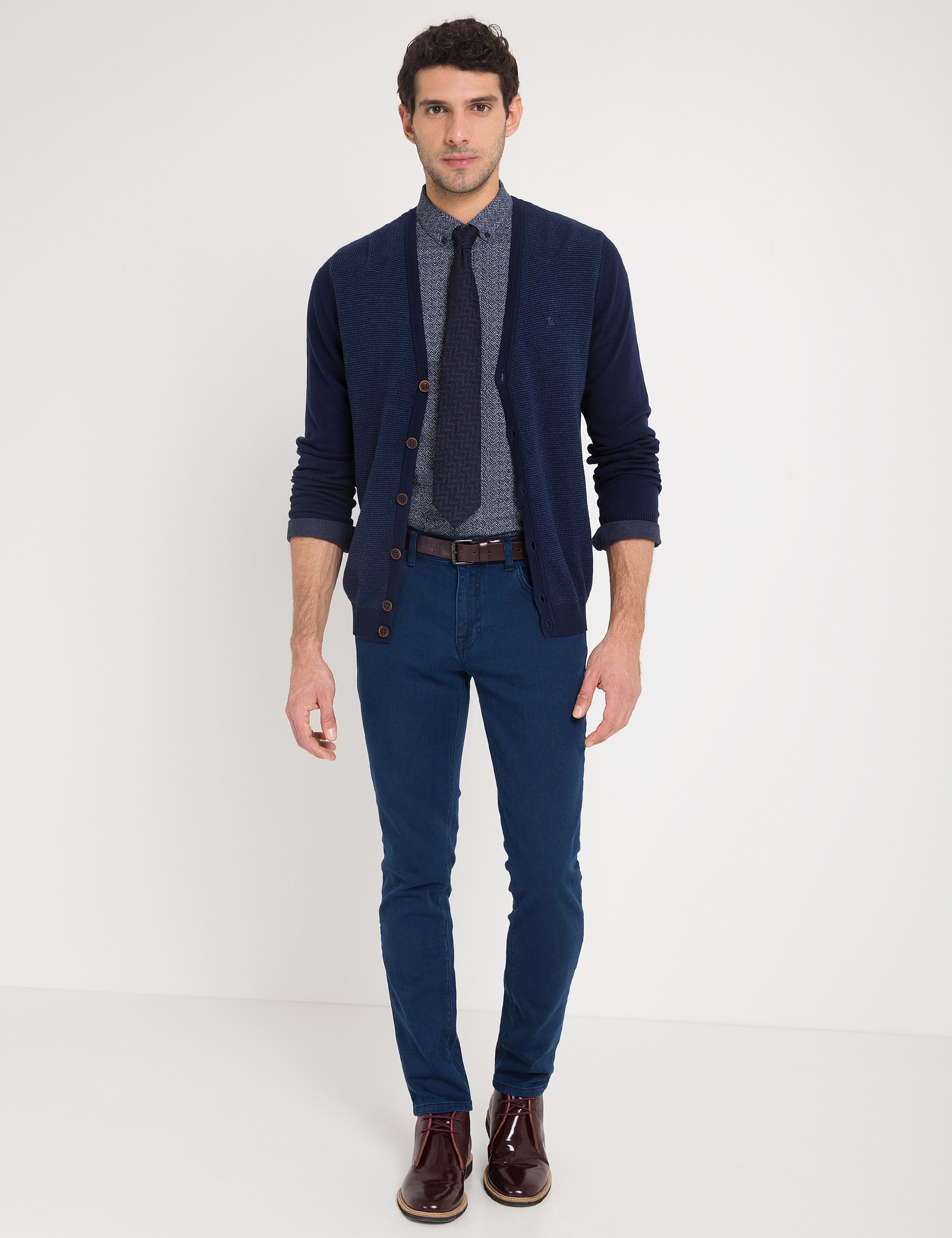 Lacivert Triko Hırka