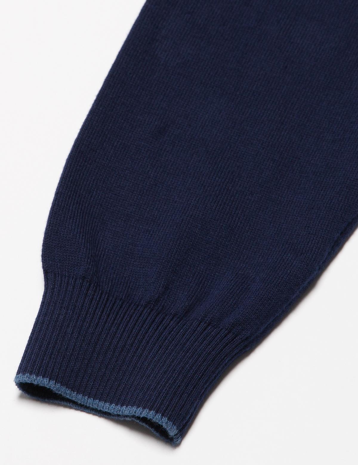 Lacivert Triko Hırka - 50175328064