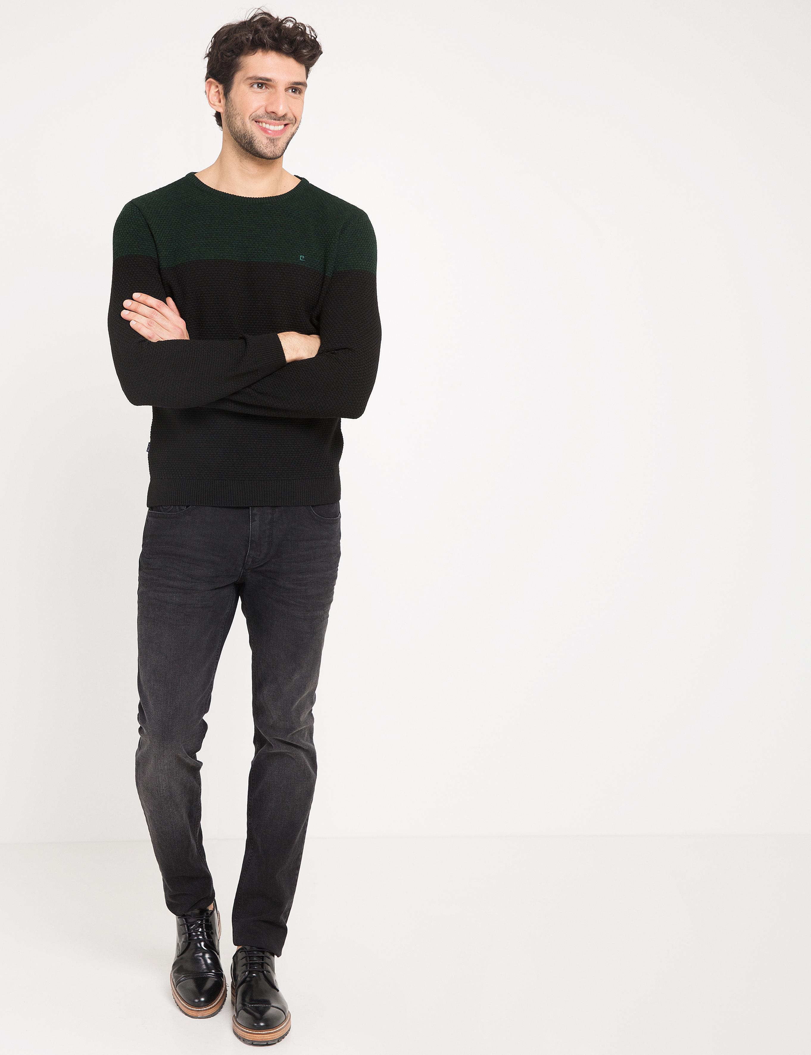 Yeşil Slim Fit Triko Kazak