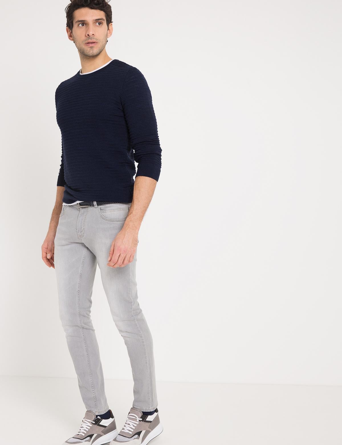 Lacivert Triko Kazak