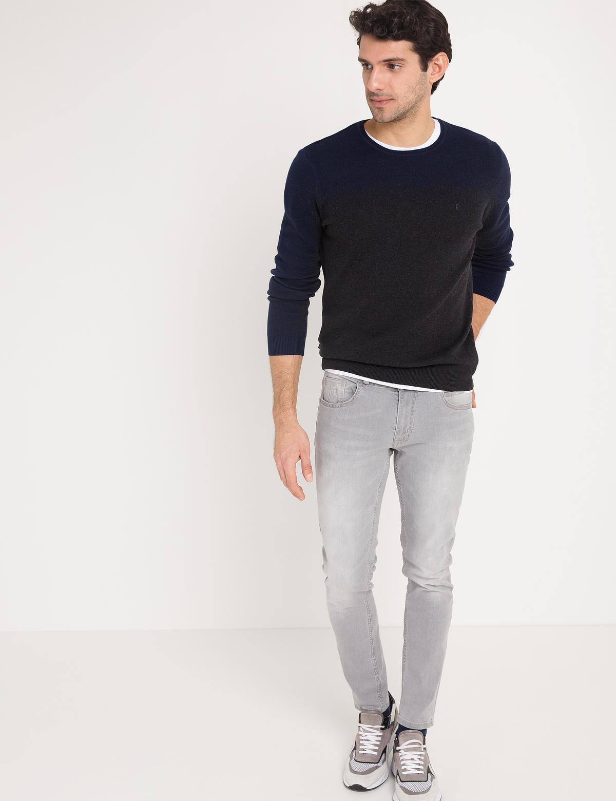 Lacivert Triko Kazak