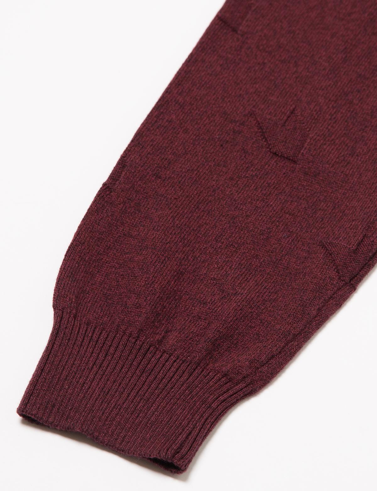 Bordo Triko Kazak - 50175340075