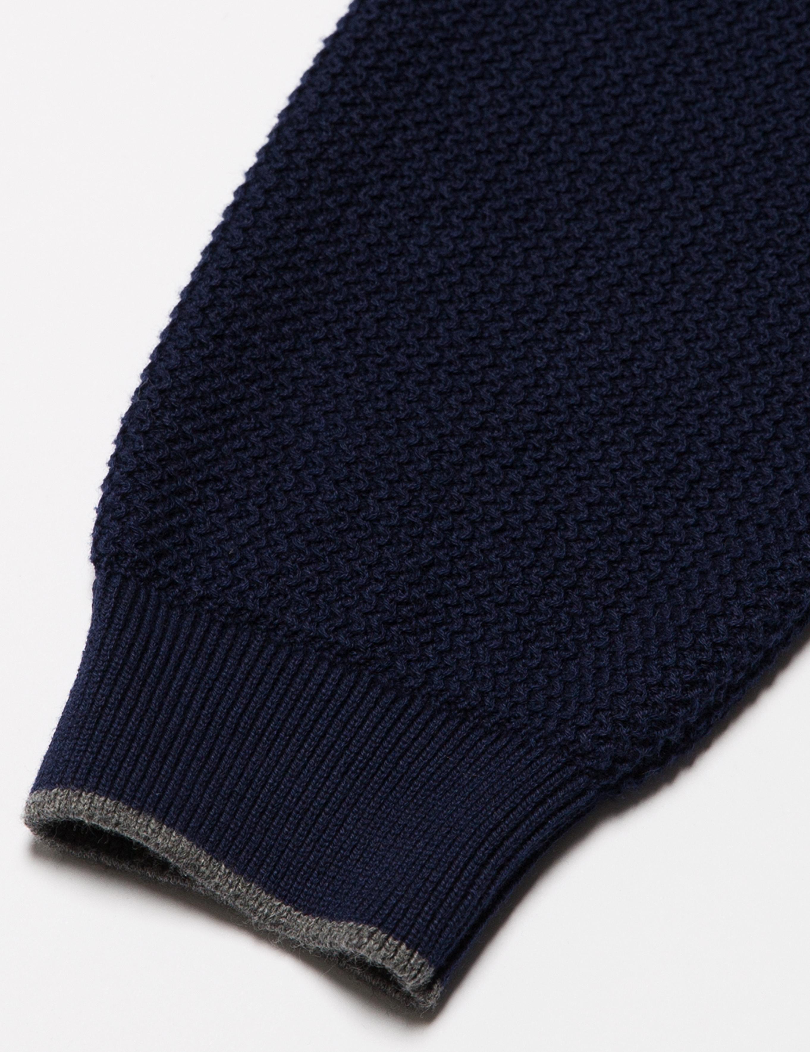 Lacivert Triko Kazak