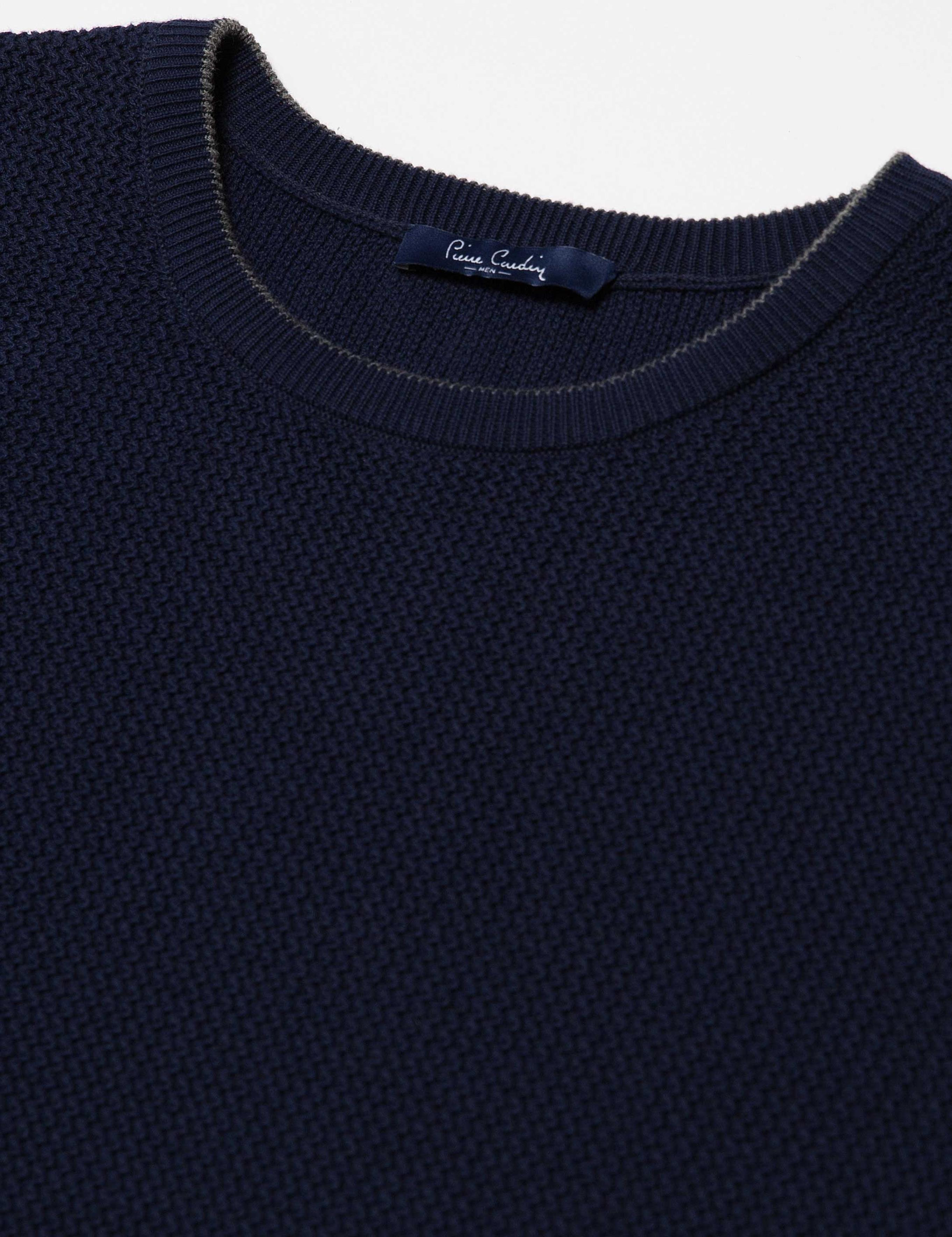 Lacivert Triko Kazak