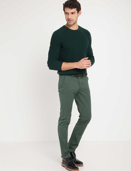 Yeşil Triko Kazak - 50175345083