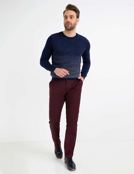 Lacivert Triko Kazak - 50175347044