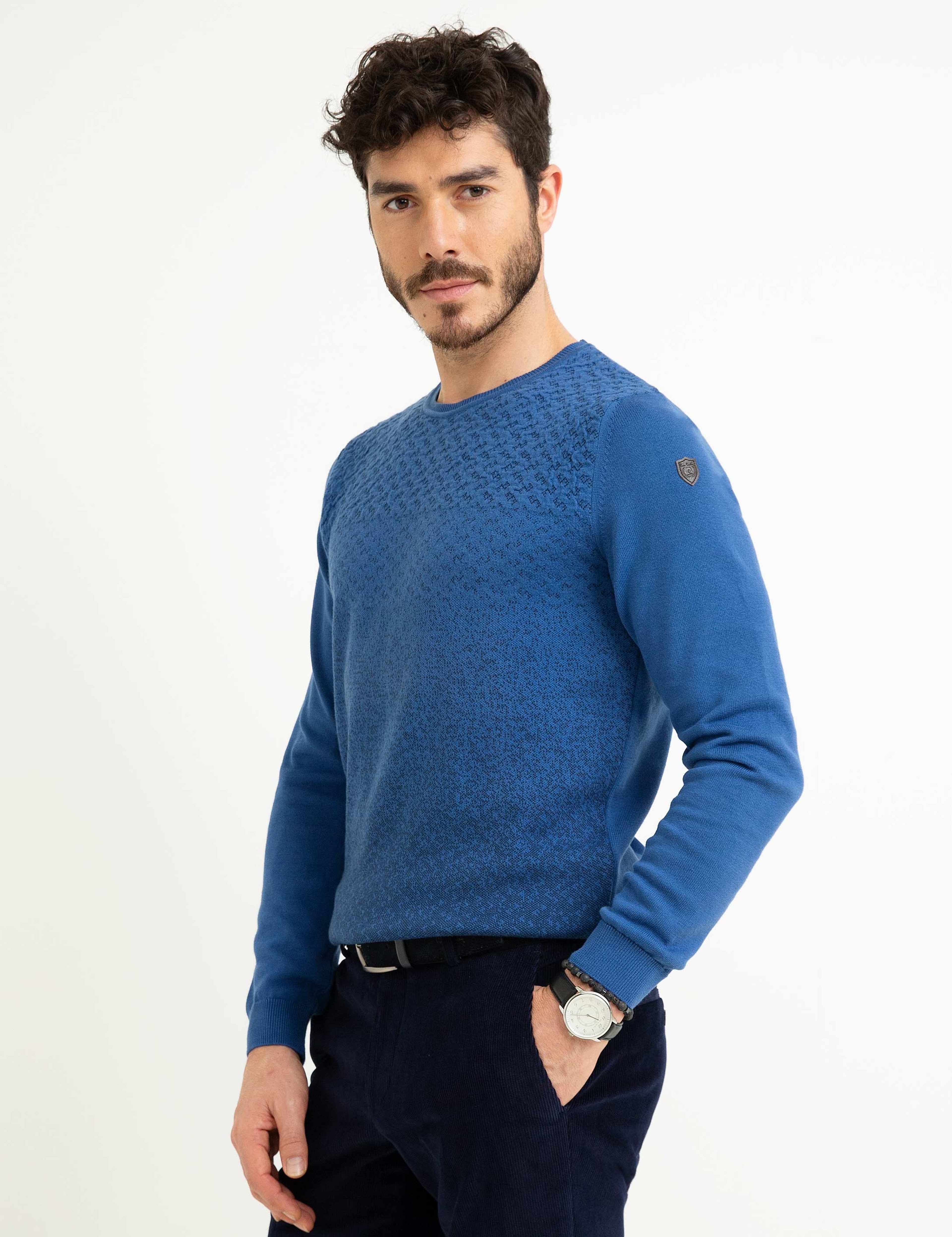 Mavi Slim Fit Triko Kazak - Image 2