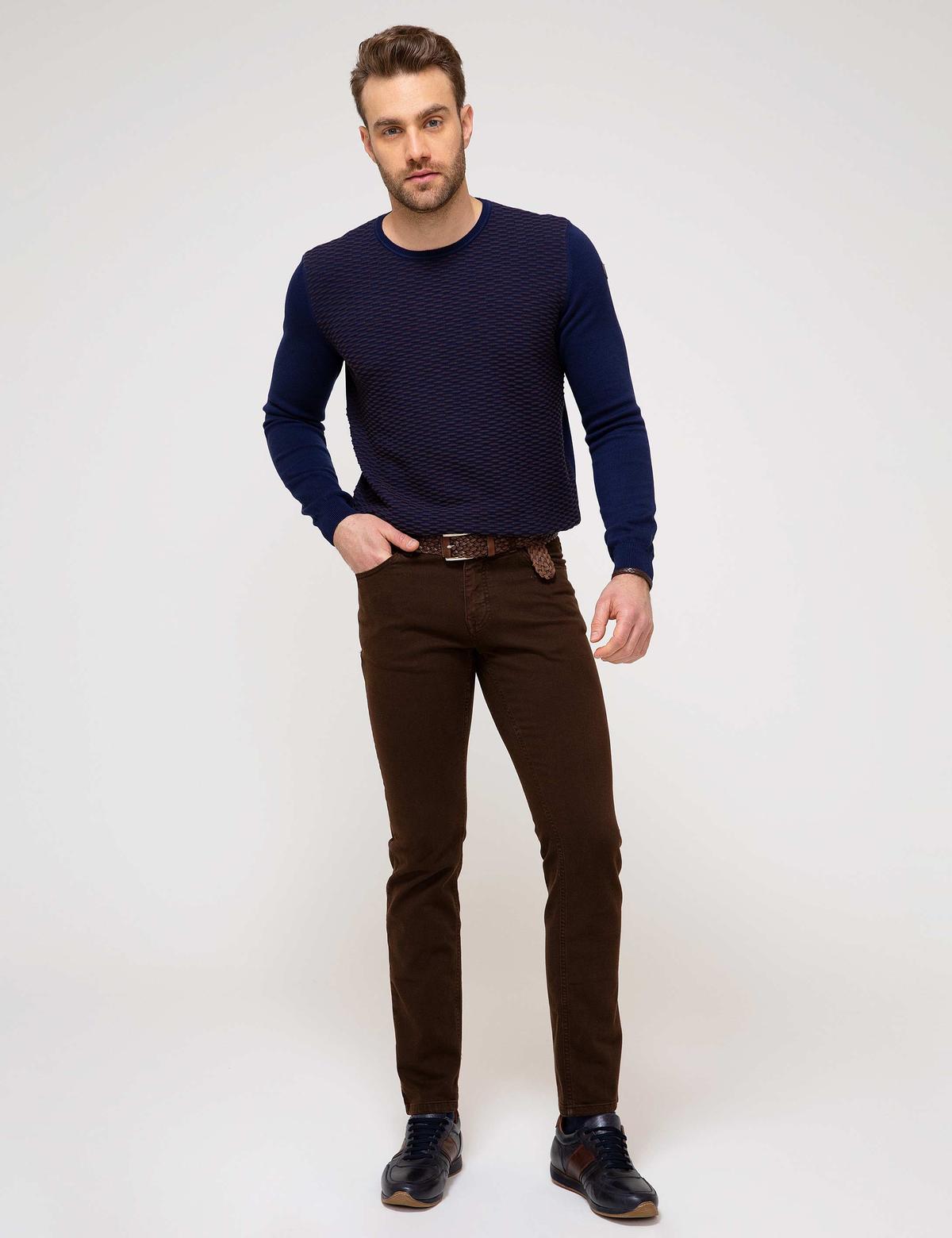 Lacivert Triko Kazak - 50175349054