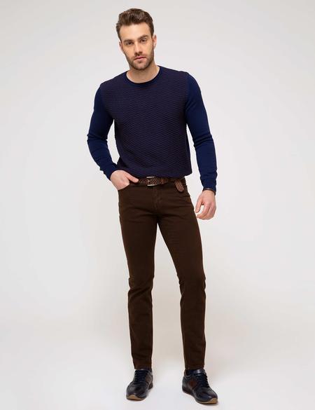 Lacivert Triko Kazak - 50175349054