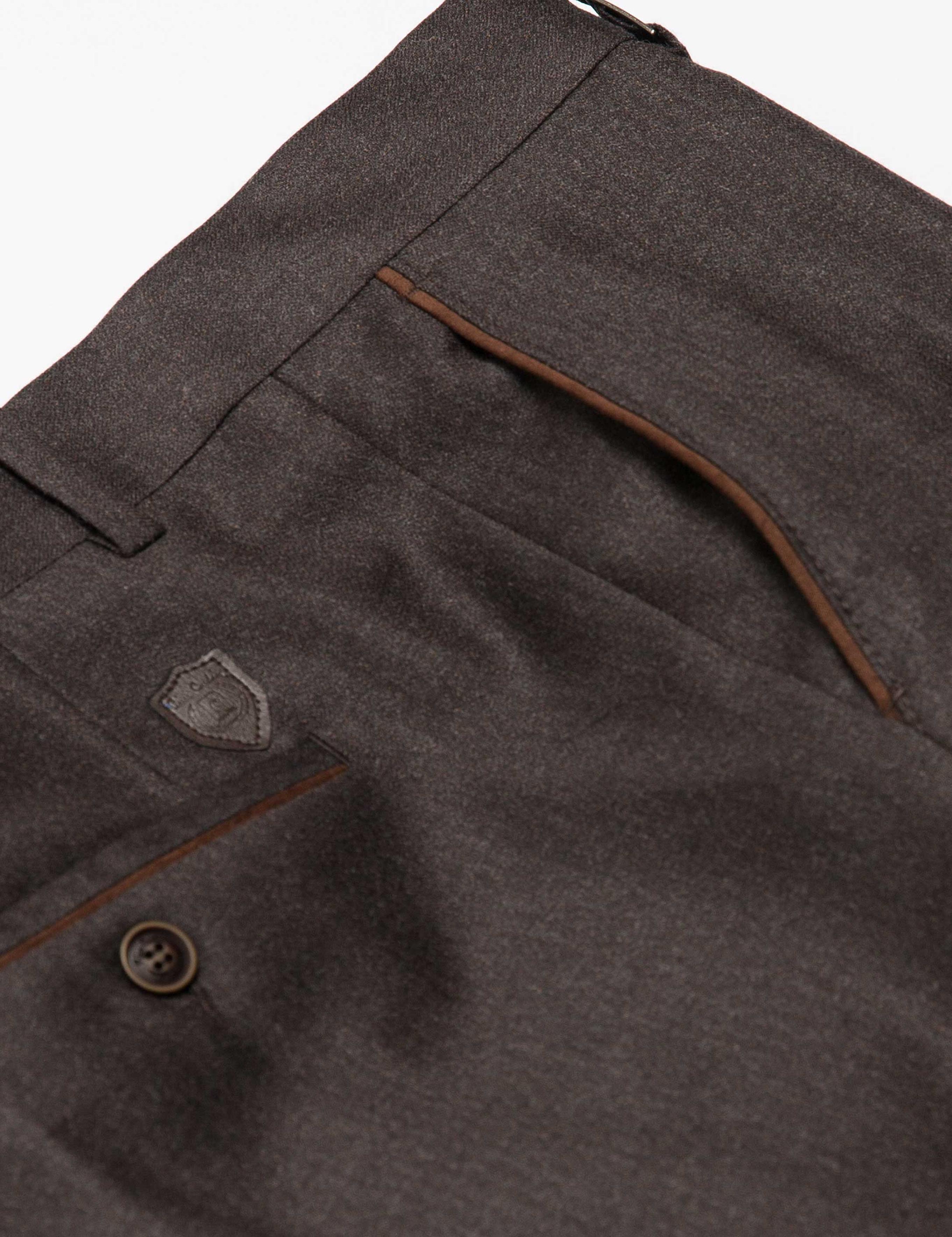 Kahverengi Klasik Pantolon