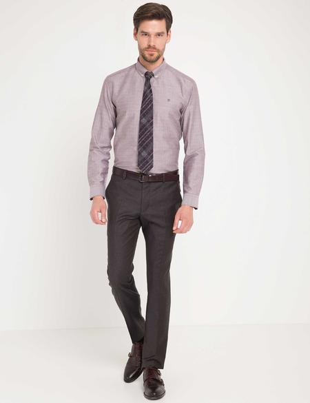 Kahverengi Klasik Pantolon - 50175364025