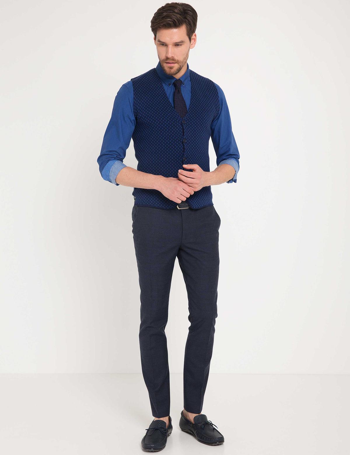 Lacivert Pantolon - 50175370014