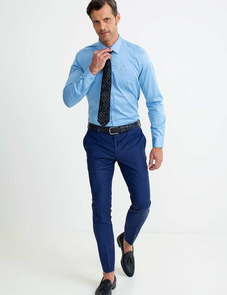 Lacivert Pantolon - 50175642027