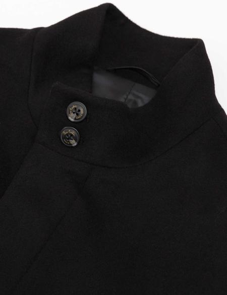 Siyah Slim Fit Palto - 50175685028