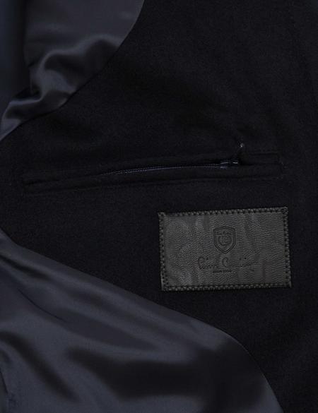 Lacivert Slim Fit Palto - 50175685037