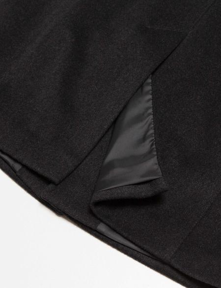 Antrasit Slim Fit Palto - 50175685046