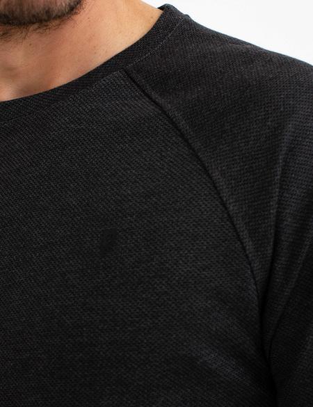 Antrasit Melanj Slim Fit Sweatshirt - 50175892073