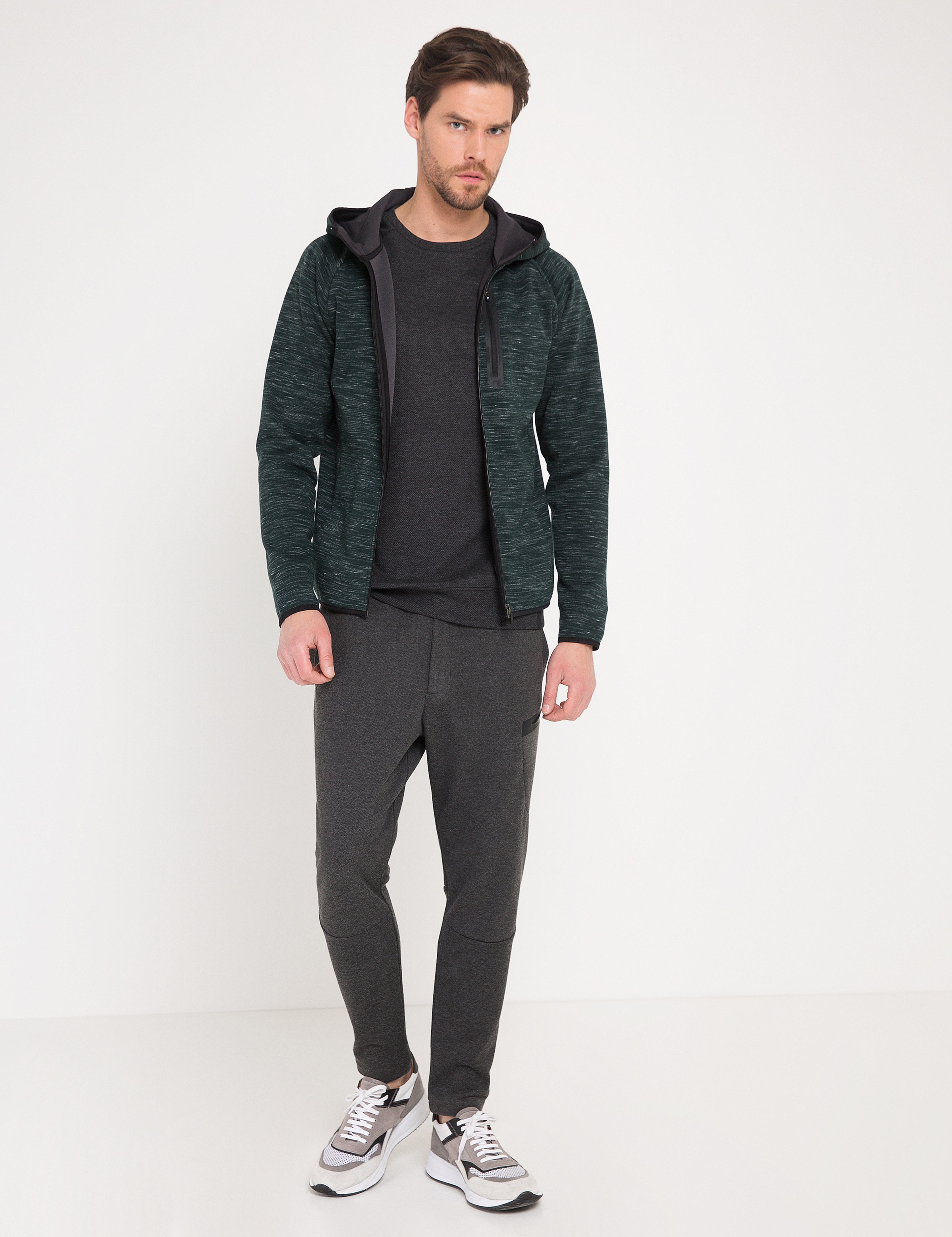 Yeşil Slim Fit Sweatshirt