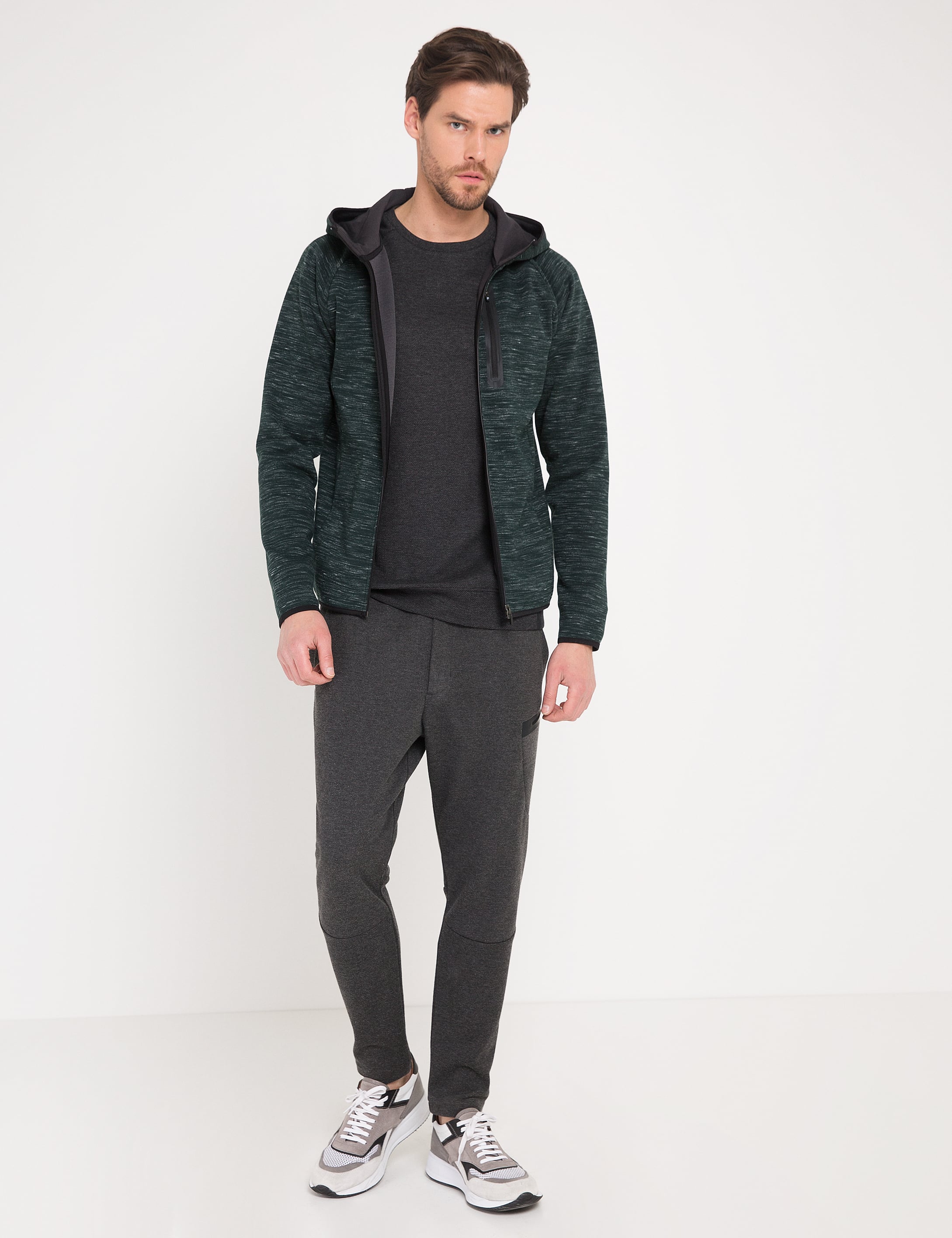 Yeşil Slim Fit Sweatshirt