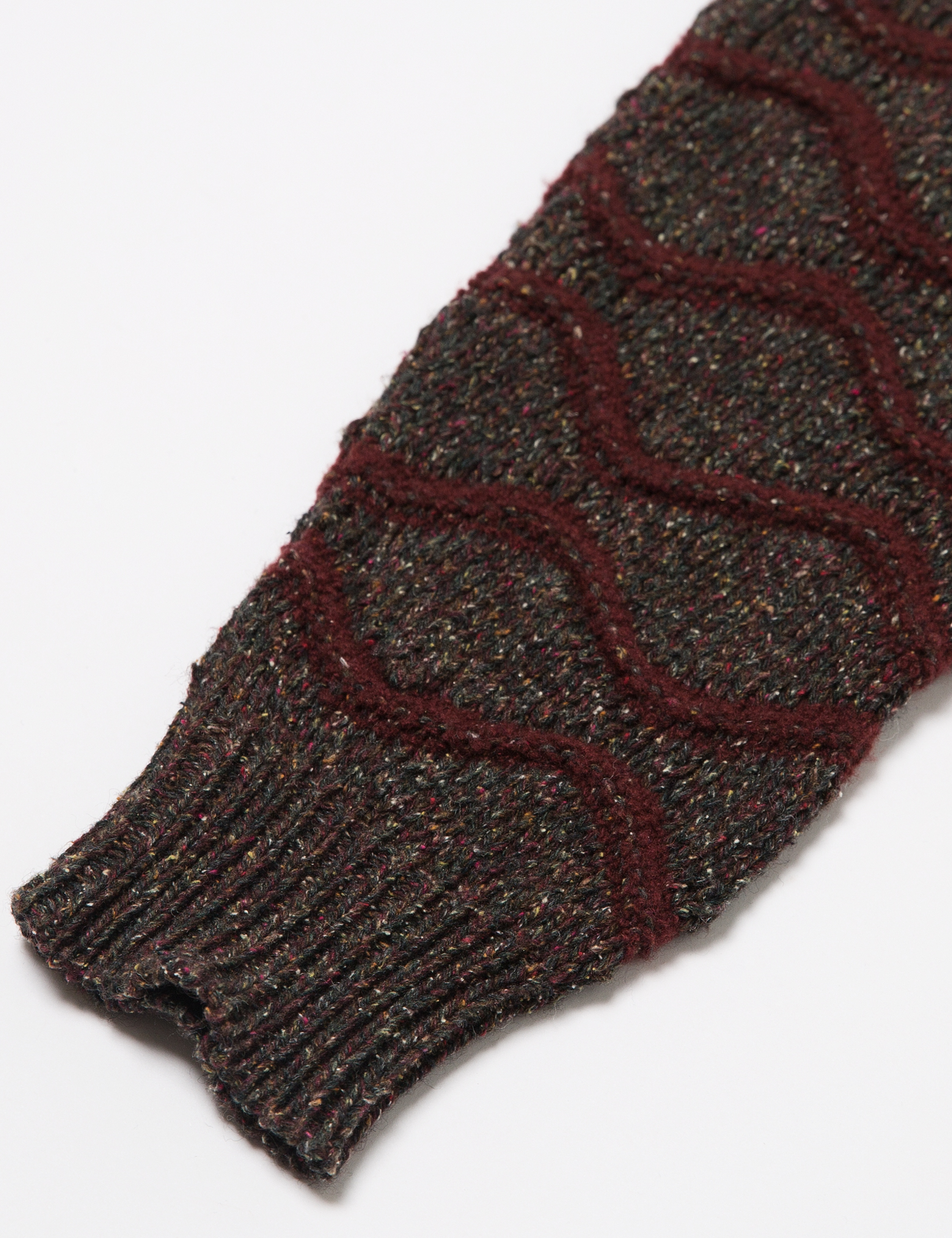 Bordo Triko Hırka - Image 4