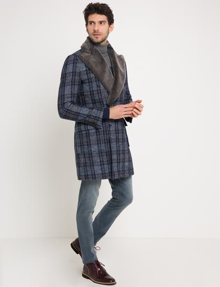 Lacivert Palto - 50176448003