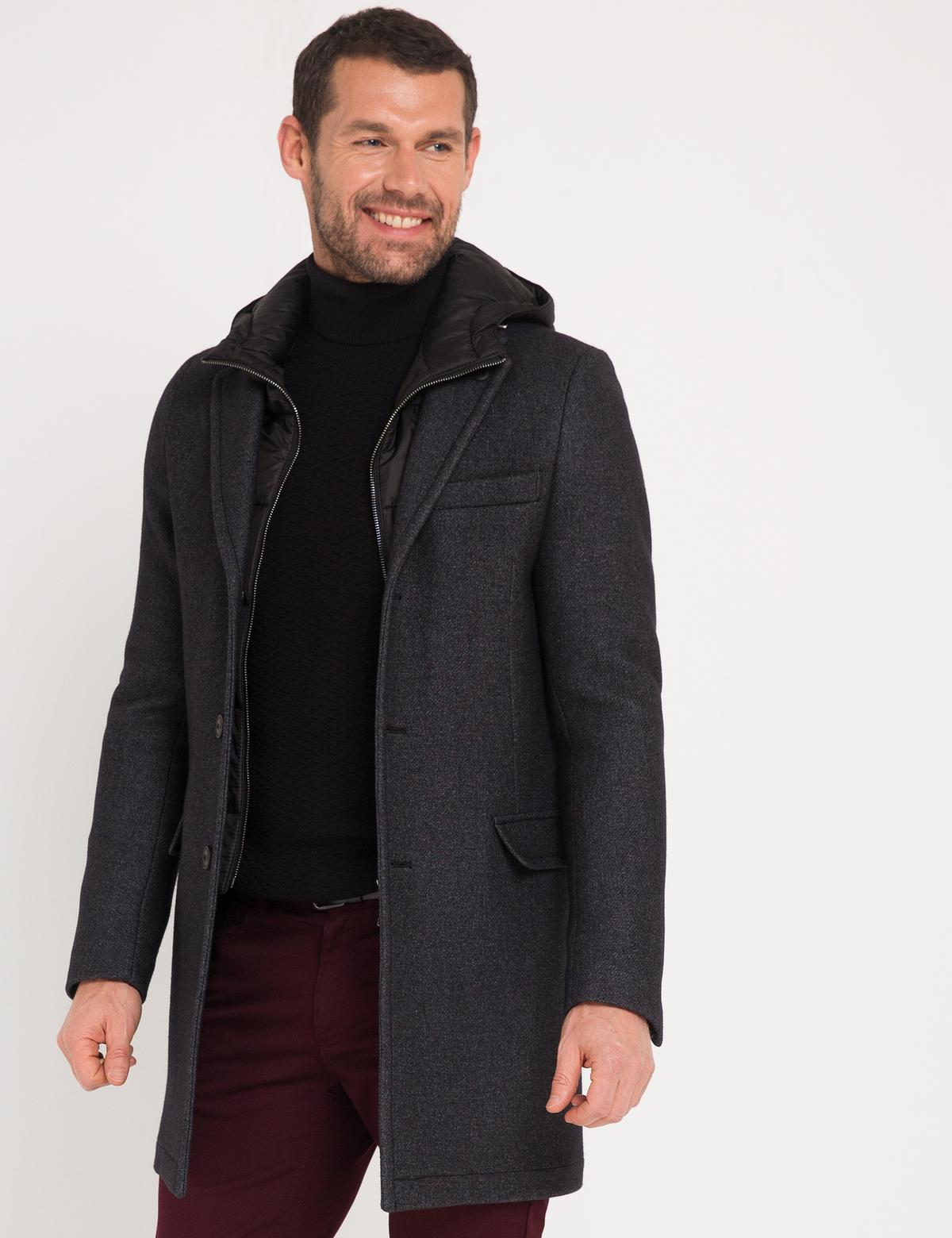 Gri Palto - 50176578027