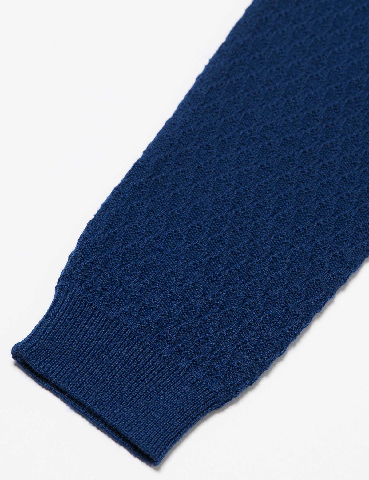 Lacivert Triko Kazak - 50177046043