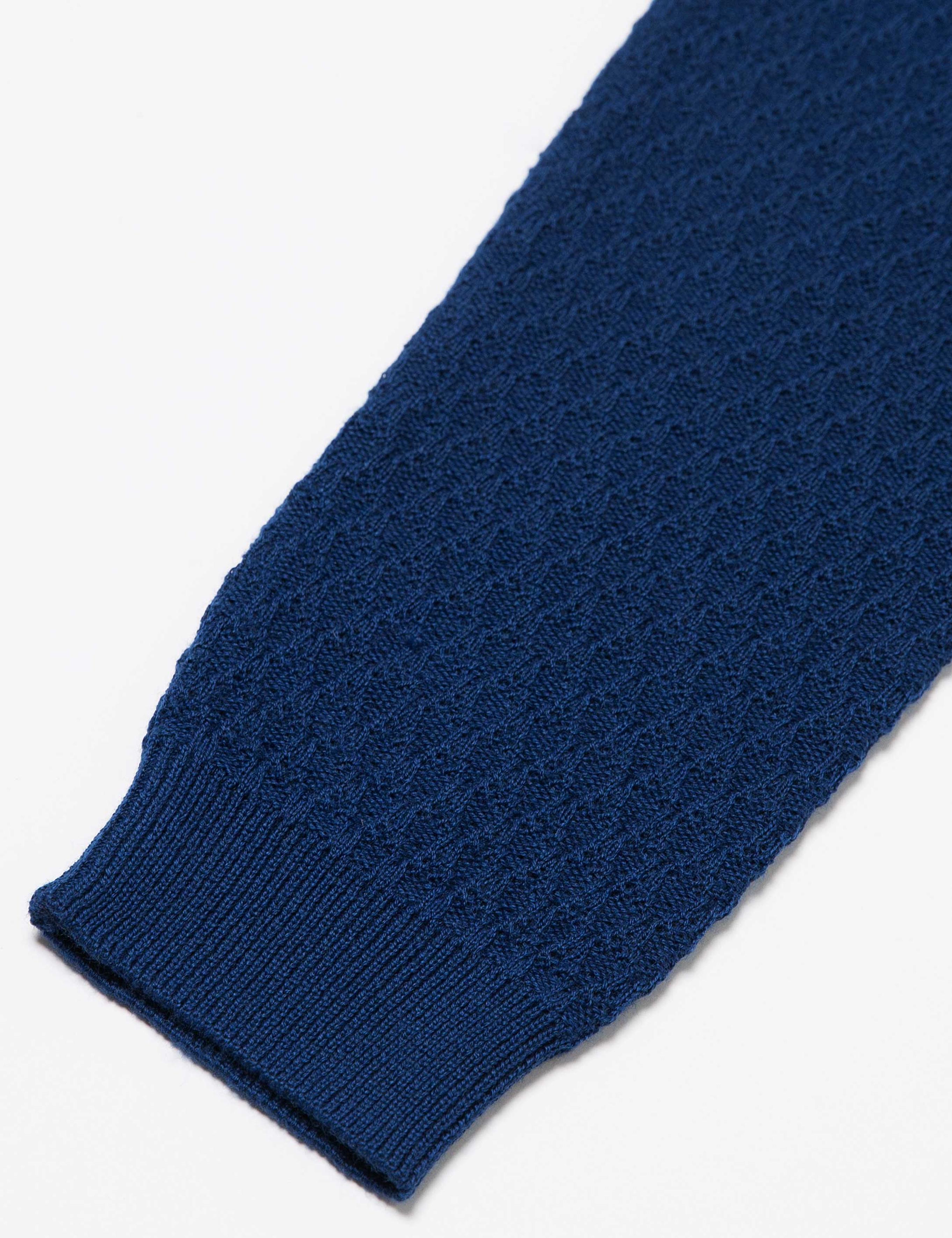 Lacivert Triko Kazak