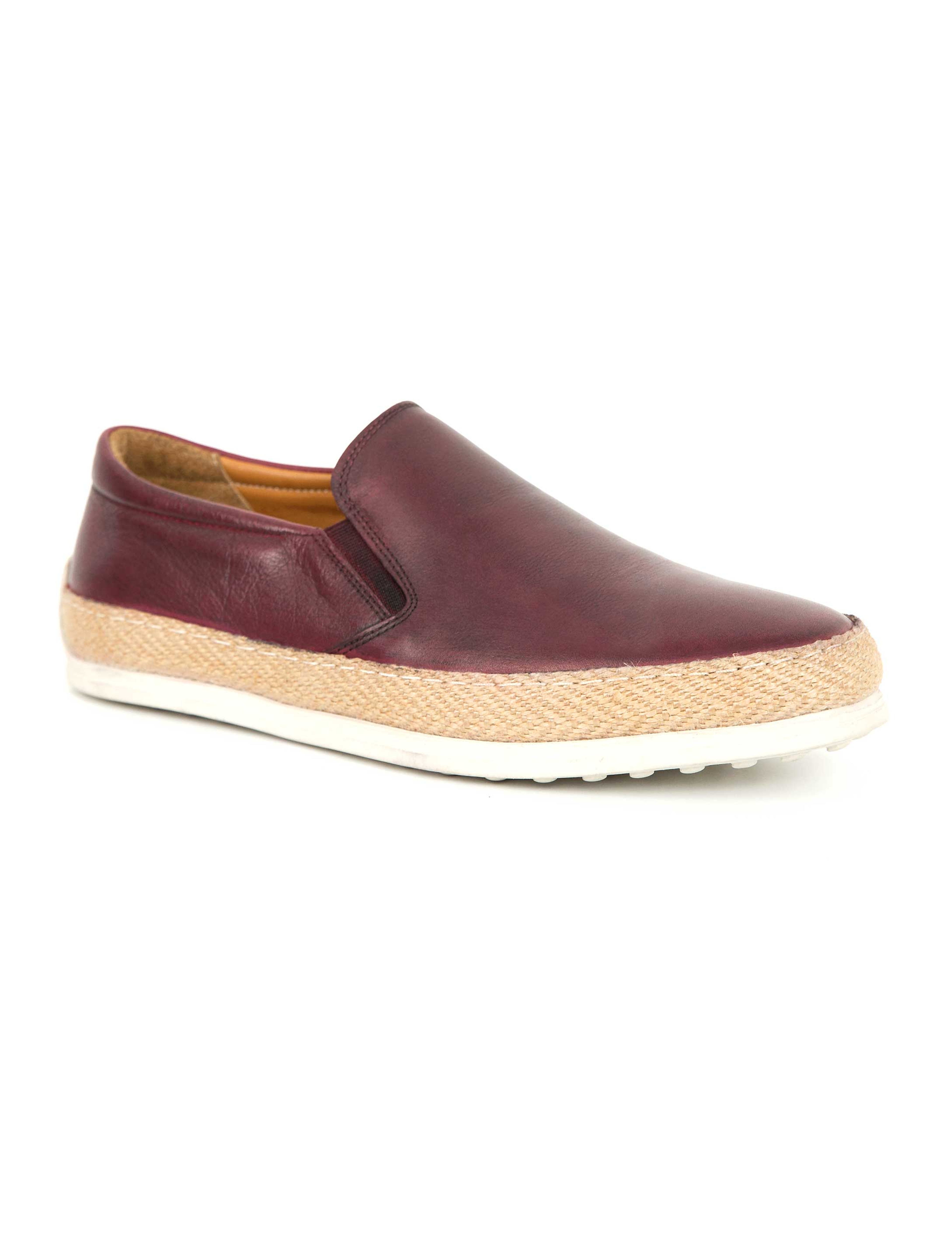 Bordo Oxford Ayakkabı