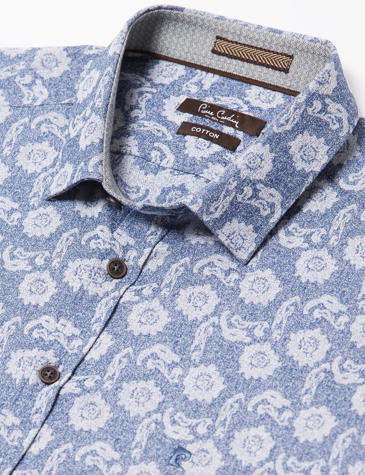 Slim Mavi Gömlek - 50178027001